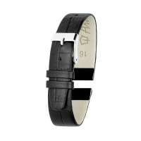 Ремешок для часов, мужской, 16 мм, запряжник 90 мм, горт 125 мм, натуральная кожа Ремешок для часов, мужской, 16 мм, запряжник 90 мм, горт 125 мм, натуральная кожа