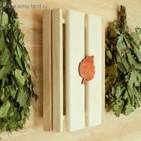 Абажур угловой &laquo;Лист&raquo; 34х25х8 см  "Добропаровъ"