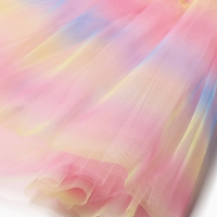 Юбка детская KAFTAN "Градиент" розовый, длина 30 см