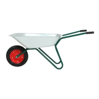 Тачка садовая, одноколёсная: груз/п 120 кг, объём 65 л, Greengo Тачка садовая, одноколёсная: груз/п 120 кг, объём 65 л, Greengo