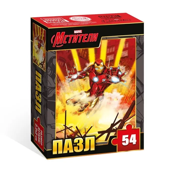 Пазлы &laquo;Железный человек&raquo;, 54 детали, Мстители