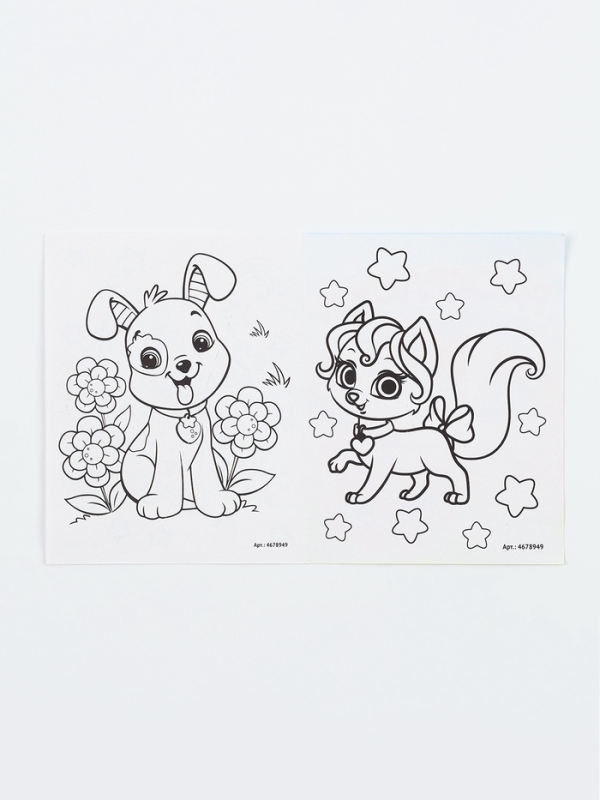 ШКОЛА ТАЛАНТОВ Набор для творчества Игрушки-раскраски МИКС