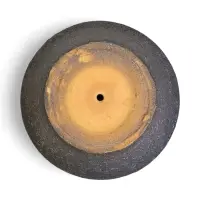 Горшок цветочный с поддоном 5 л, керамика "Шагрень" (М)