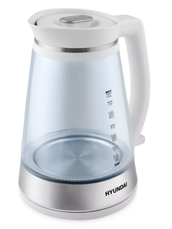 Чайник HYK-G3037 1.9л. 3000Вт белый