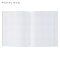 Тетрадь 48 листов в клетку "Абстракция", обложка мелованный картон, блок офсет, МИКС