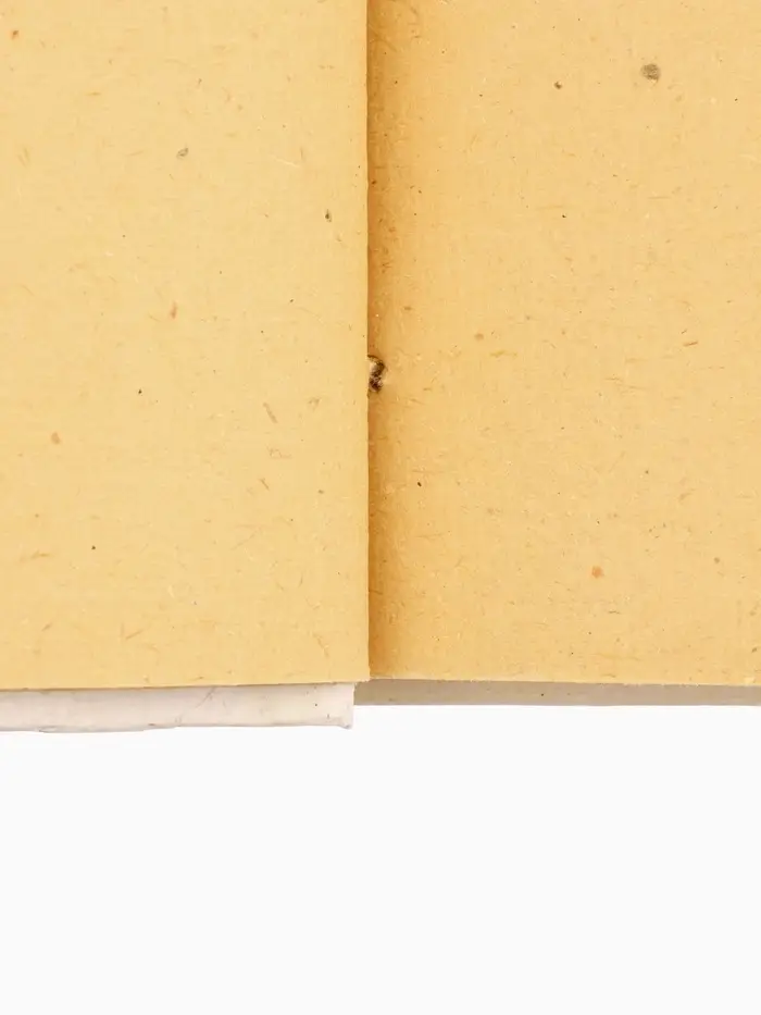 Блокнотик плетеный, 48 листов, 14х18х2 см, цв. чёрно-белый