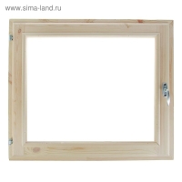 Окно, 60&times;70см, двойное стекло ХВОЯ