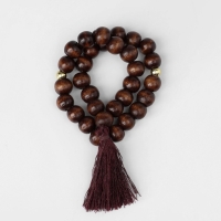 Чётки деревянные &laquo;Православные&raquo; 31 бусина с кисточкой, цвет коричневый