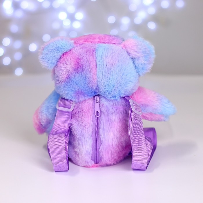 Рюкзак-игрушка детская для девочки  &laquo;Мишка&raquo;, 25х10 см