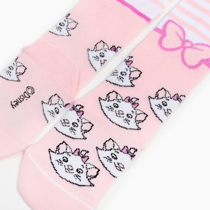 Колготки детские «Мари», Коты аристократы, рост 116-122 см, цвет белый/розовый Колготки детские «Мари», Коты аристократы, рост 116-122 см, цвет белый/розовый