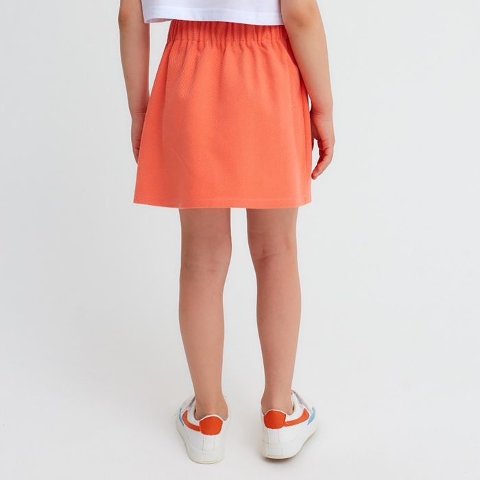 Юбка детская KAFTAN, размер 30 (98-104 см), цвет оранжевый