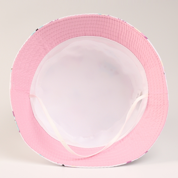 Панама детская для девочки &laquo;Совята&raquo;, цвет белый, р-р 48-50