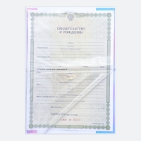 Папка для свидетельства о рождении &laquo;Мать и дитя&raquo;, А5