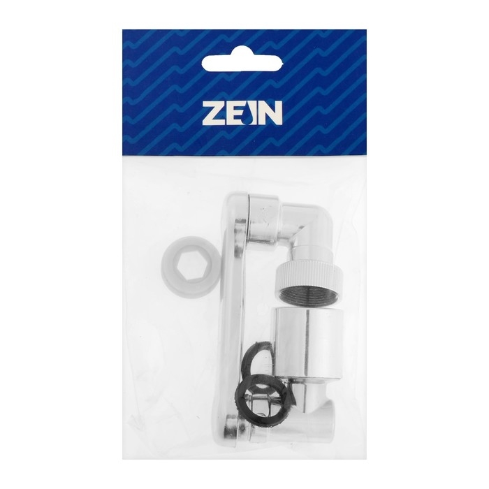 Аэратор ZEIN Z3634, поворотный, регулируемый, угловой, 2 режима, хром Аэратор ZEIN Z3634, поворотный, регулируемый, угловой, 2 режима, хром