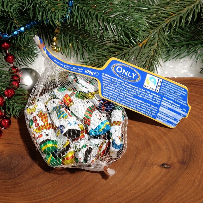 Шоколад молочный фигурный "Снеговики", 85&plusmn;5 г