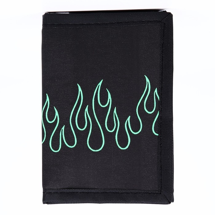 Кошелёк детский «Пламя» на липучке Кошелёк детский «Пламя» на липучке