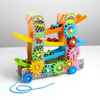 Автотрек 3 в1 &laquo;Каталка, крутилка и автотрек&raquo;, 9 &times; 25 &times; 28 см