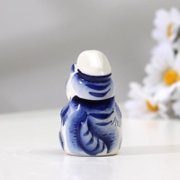 Сувенир гжель &laquo;Юнга&raquo;, бело-синий,керамика,
