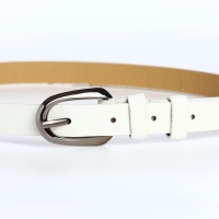 Ремень женский, ширина 1,6 см, пряжка металл, цвет