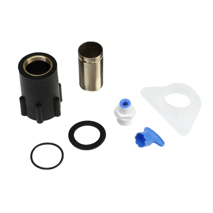 Cмеситель для кухни Accoona A5179FF-13, однорычажный, с выходом для питьевой воды, черный