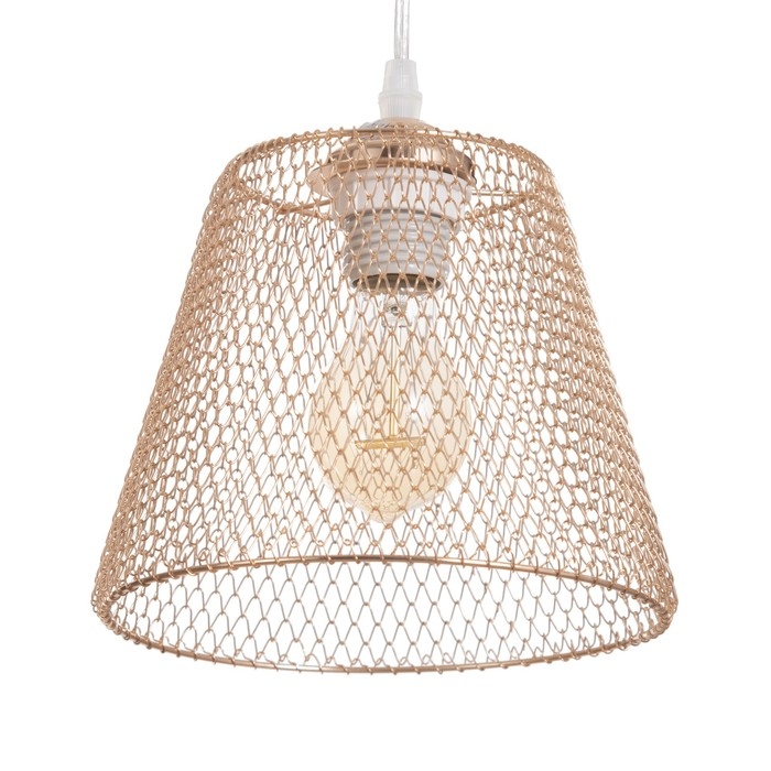 Светильник "Бенни" 1х40Вт Е27 Золото 20х20х80(20)см