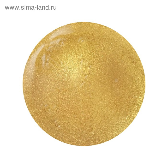 Краска органическая - жидкая поталь Luxart Lumet, 33 г, металлик (лимонное золото) "Сокровища Бахчисарая", спиртовая основа, повышенное содержание пигмента, в стеклянной банке