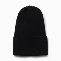 Шапка детская, цвет черный, размер 48-52