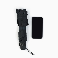 Зонт женский механический &laquo;Мечтай!", 8 спиц, d=95, цвет чёрный