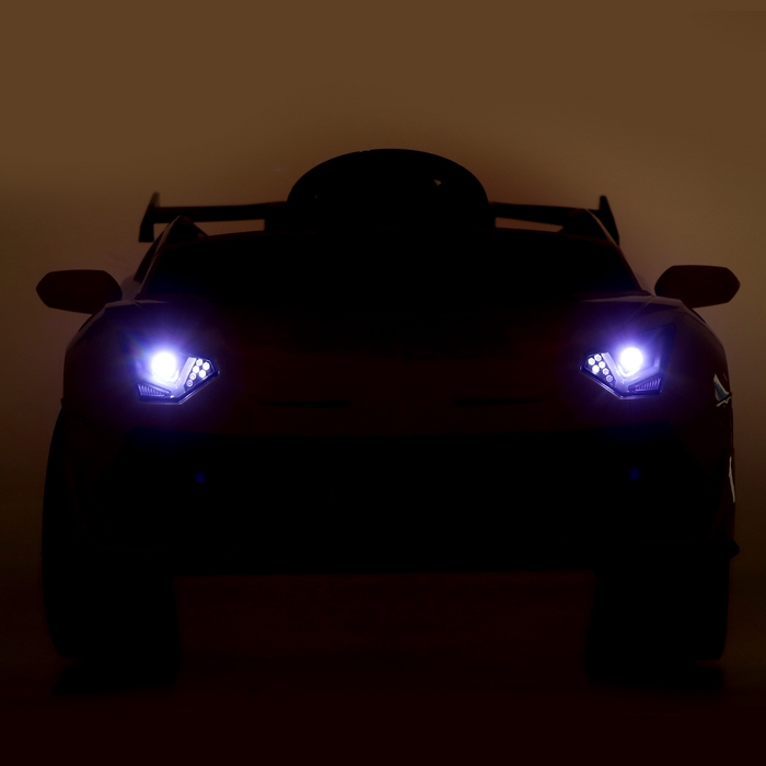 Электромобиль &laquo;Ламбо&raquo;, 2 мотора, цвет желтый