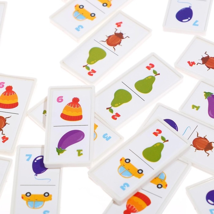 Домино &laquo;Логопедическое: звуки Ж, Ш&raquo;, пластик