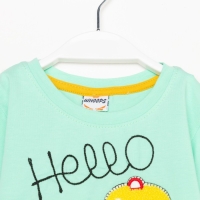 Лонгслив для мальчика, цвет ментол, рост 92