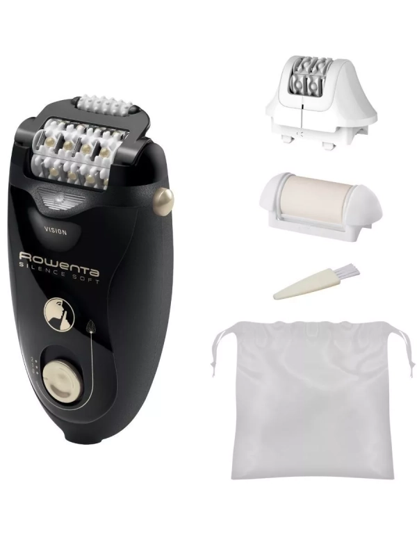 Электрический эпилятор Silence Soft EP5628F0 с 3 насадками