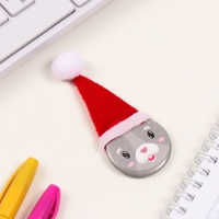 Значок закатной с колпаком d=35 мм "Зайчик" 6,5х11 см