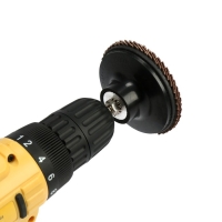 Круг лепестковый торцевой ТУНДРА, для дрели, М8, 75 мм, P60, 3 шт.