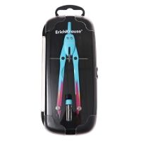 Готовальня ErichKrause "CoolRay", 2 предмета, пенал, микс Готовальня ErichKrause "CoolRay", 2 предмета, пенал, микс