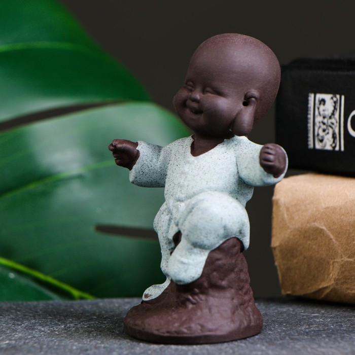 Фигурка Фигурка "Будда каратист", 7х9 см, МИКС