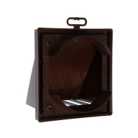 Выход стенной ERA 1515К12,5ФВ кор, с обратным клапаном, с фланцем d=125 мм, коричневый Выход стенной ERA 1515К12,5ФВ кор, с обратным клапаном, с фланцем d=125 мм, коричневый