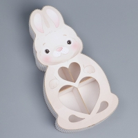 Коробка подарочная, кондитерская упаковка &laquo;Зайчик&raquo;, 13 х 26 х 5 см