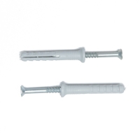 Дюбель-гвоздь "ТУНДРА", распорный, нейлоновый, потайная манжета, 6х40 мм, 100 шт