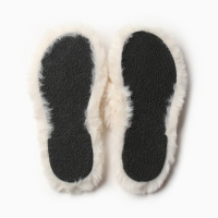 Тапочки женские с открытым носом размер 36, цвет молочный