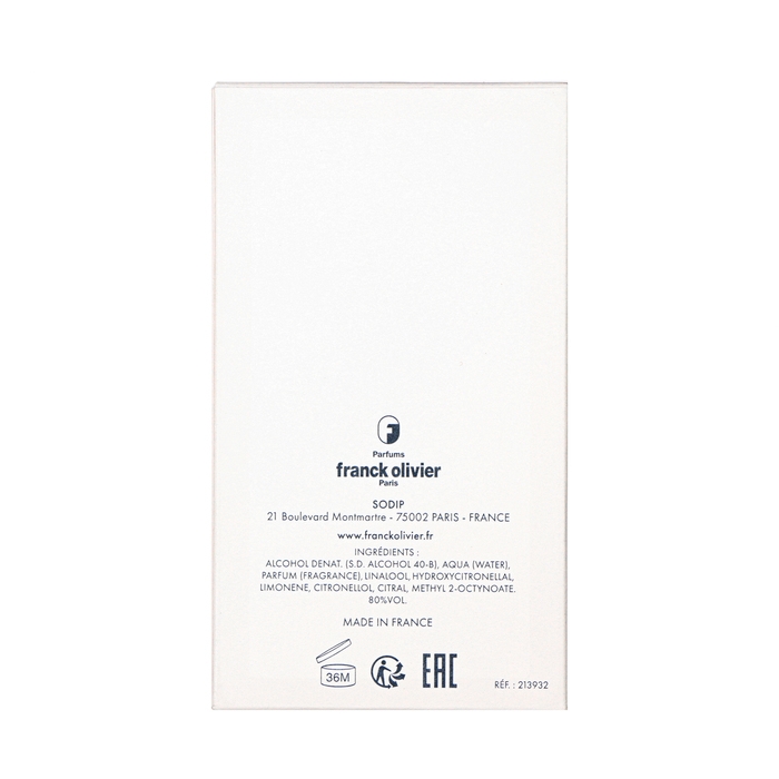 Парфюмерная вода женская Franck Olivier Miss, 75 мл