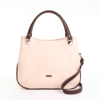 Сумка женская на молнии, средний размер, цвет бежевый Сумка женская на молнии, средний размер, цвет бежевый