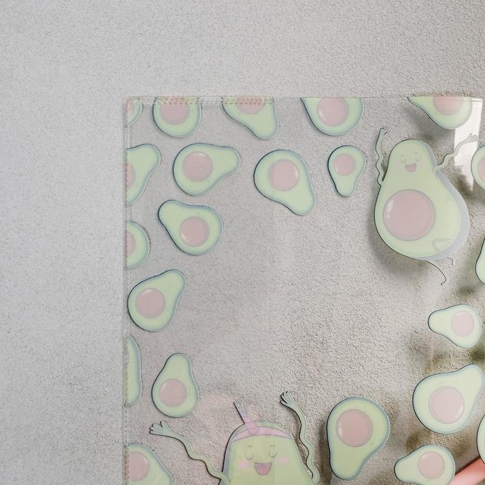 Обложка для тетрадей и школьного дневника &laquo;Авокадо&raquo;, 34,7 х 21,1 см