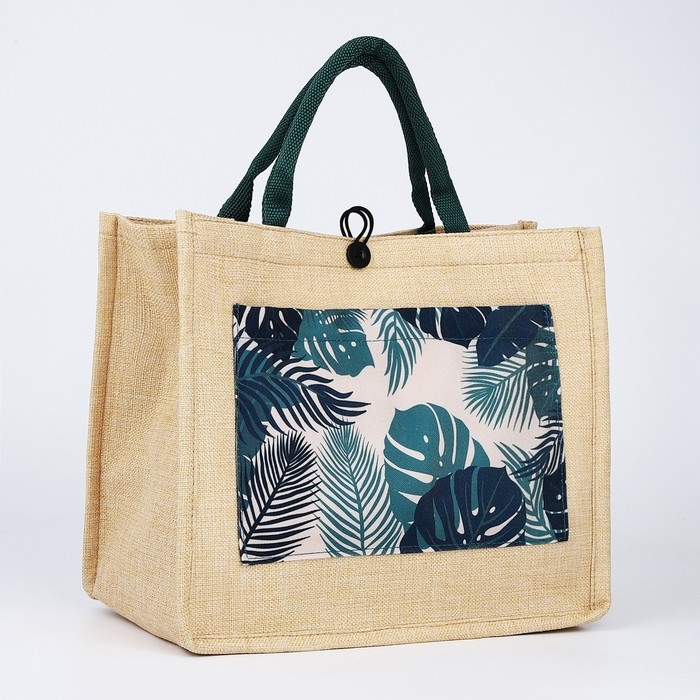 Сумка женская пляжная &laquo;Тропики&raquo;, 35х30х14 см