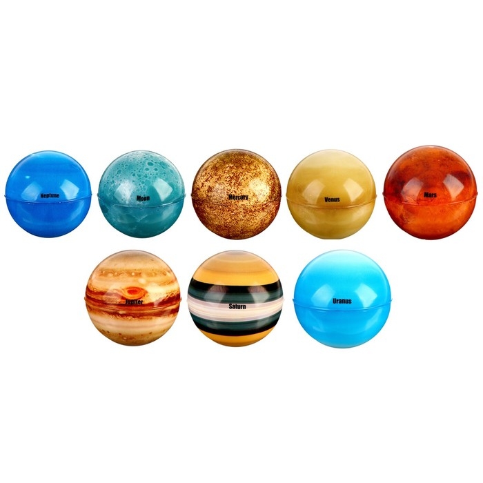 Мяч детский мягкий &laquo;Космос&raquo; 6см , в шоубоксе