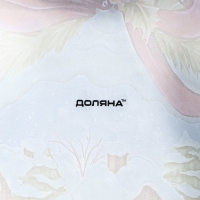 Блюдо стеклянное сервировочное Доляна &laquo;Бант. Новогодняя сказка&raquo;, 19&times;14 см