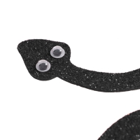 Карнавальный ободок &laquo;Змея&raquo;, цвет чёрный