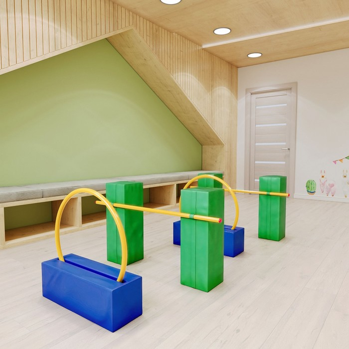 Мягкий спортивный модуль «Каскадёр» Мягкий спортивный модуль «Каскадёр»