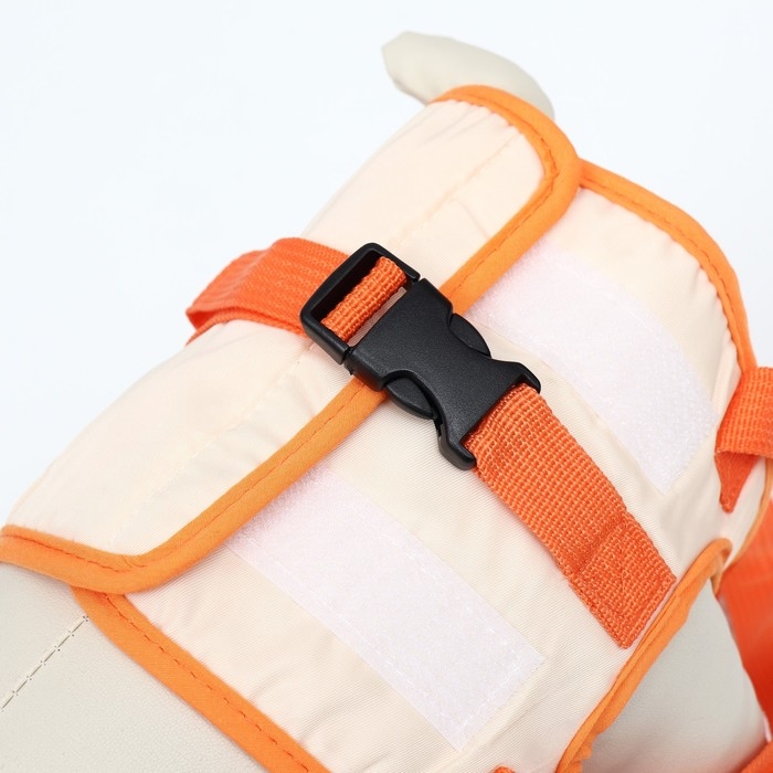 Ремень вспомогательный для задних лап, размер S (ОТ 26-30 см, вес 15-25 кг), оранжевый