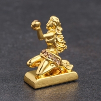 Сувенир знак зодиака "Дева", с кристаллами, 3х4х1,5 см